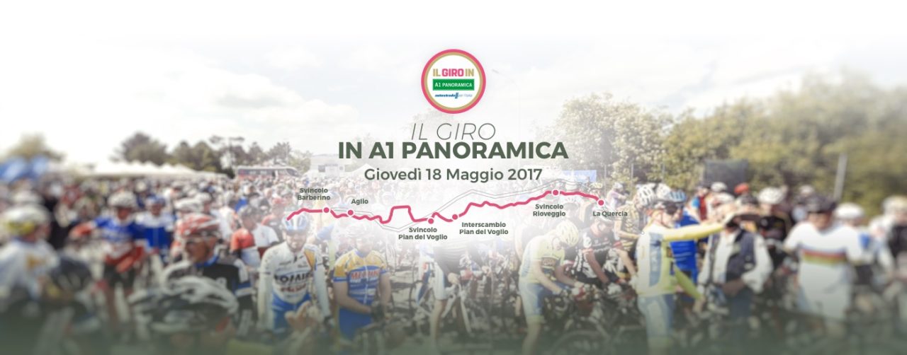Pedalata Benefica in A1 Panoramica