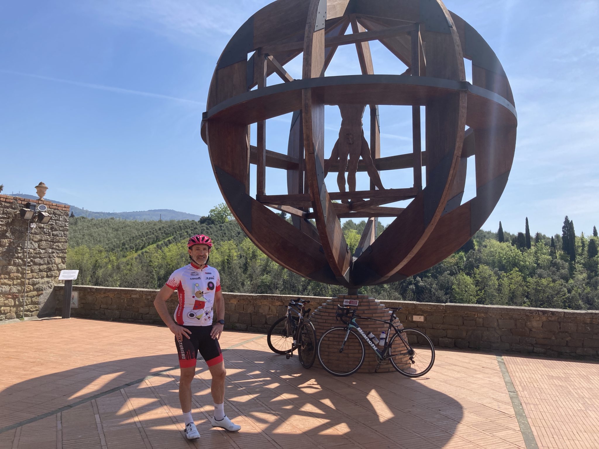 Carmignano Pinone Vinci San Baronto in bicicletta