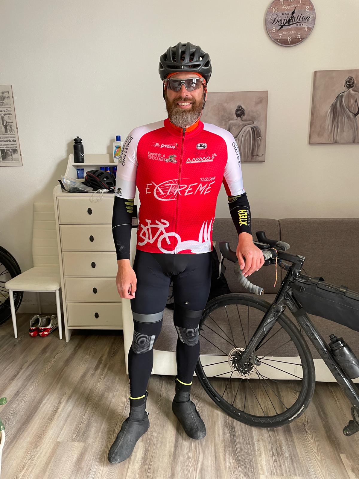 Maximiliano Oliva ultracycling, ospite d’onore alla Tuscany Extreme