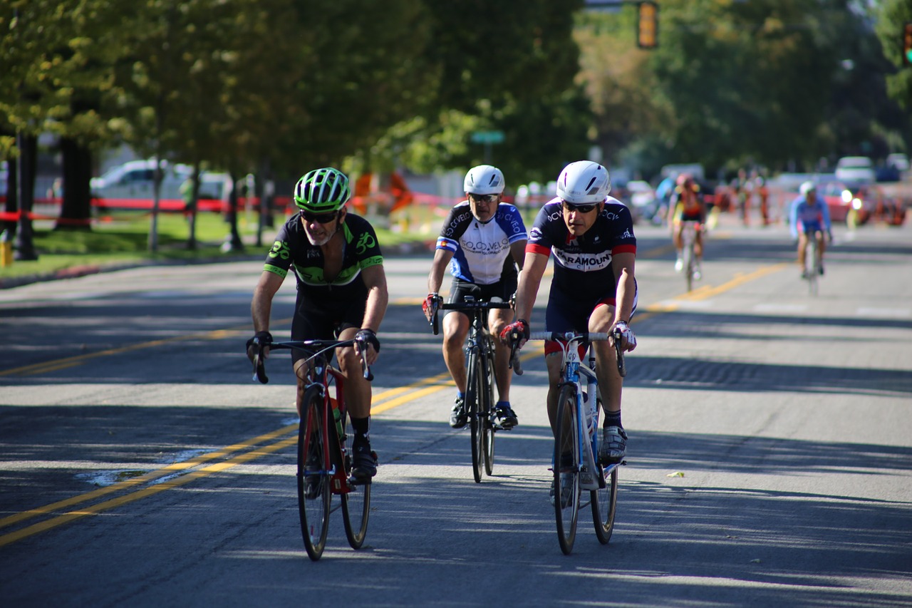 La bicicletta fa bene al cuore.