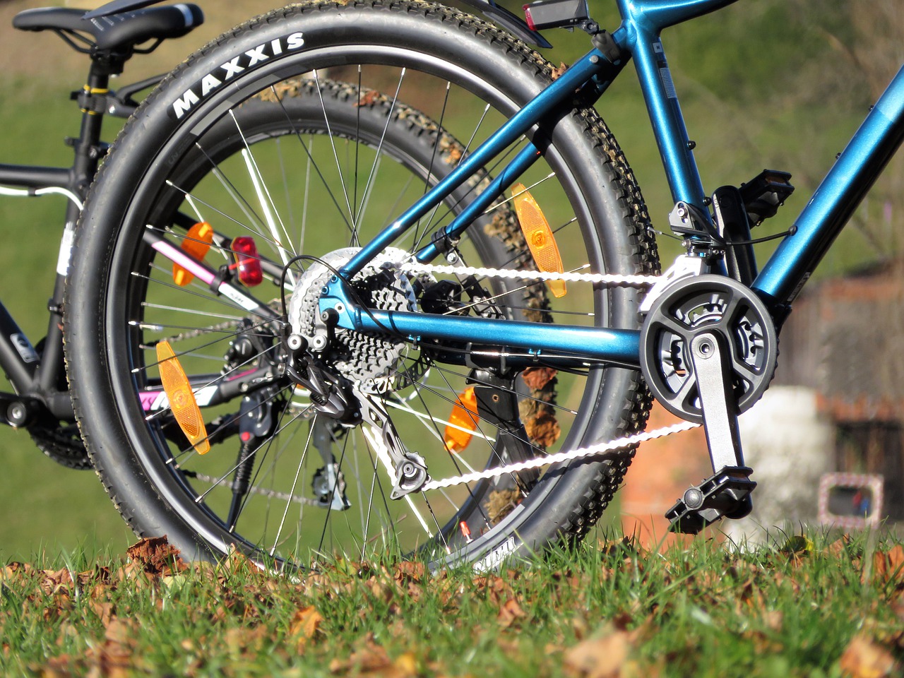 Incidente in bicicletta,  trasporto  in ospedale  il ciclista.