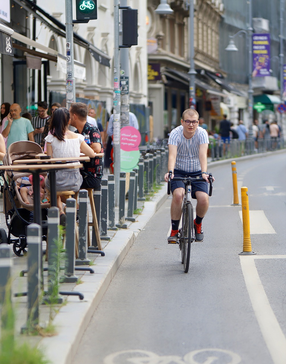 Nuove ciclabili nel comune di Prato .