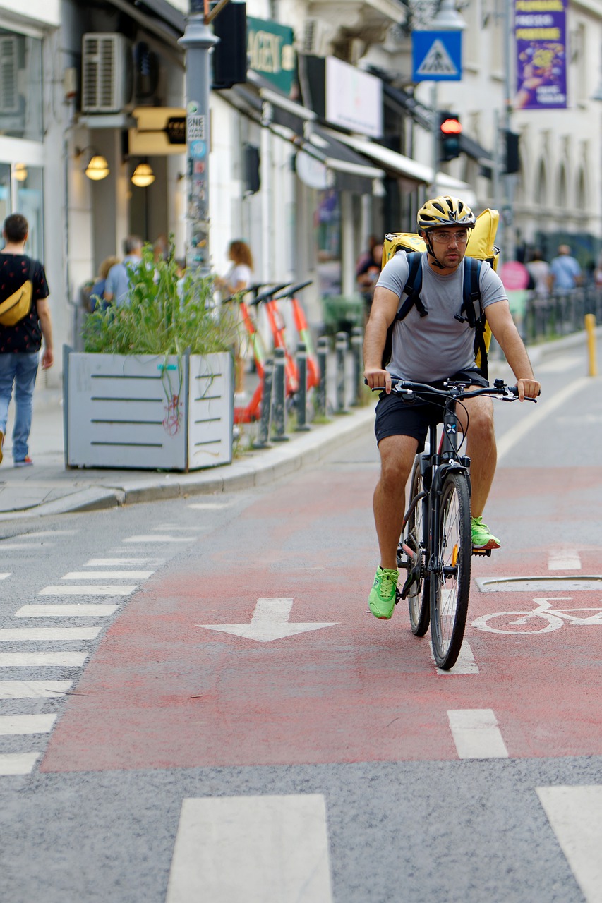 Nuova ciclabile nel comune di Capaccio Paestum.