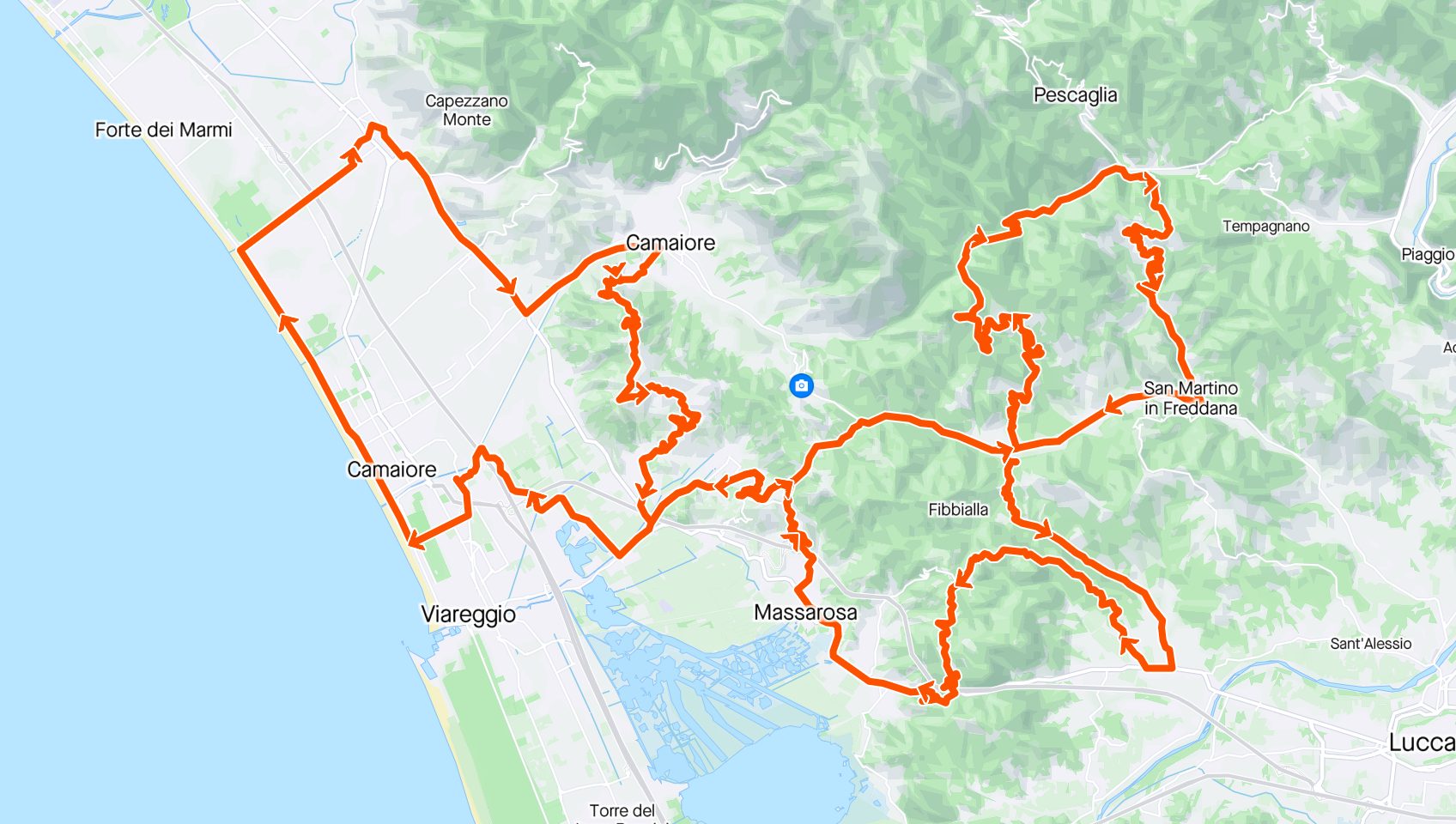 La cronoscalata STIAVA MONTE PITORO alla GF Versilia 2024