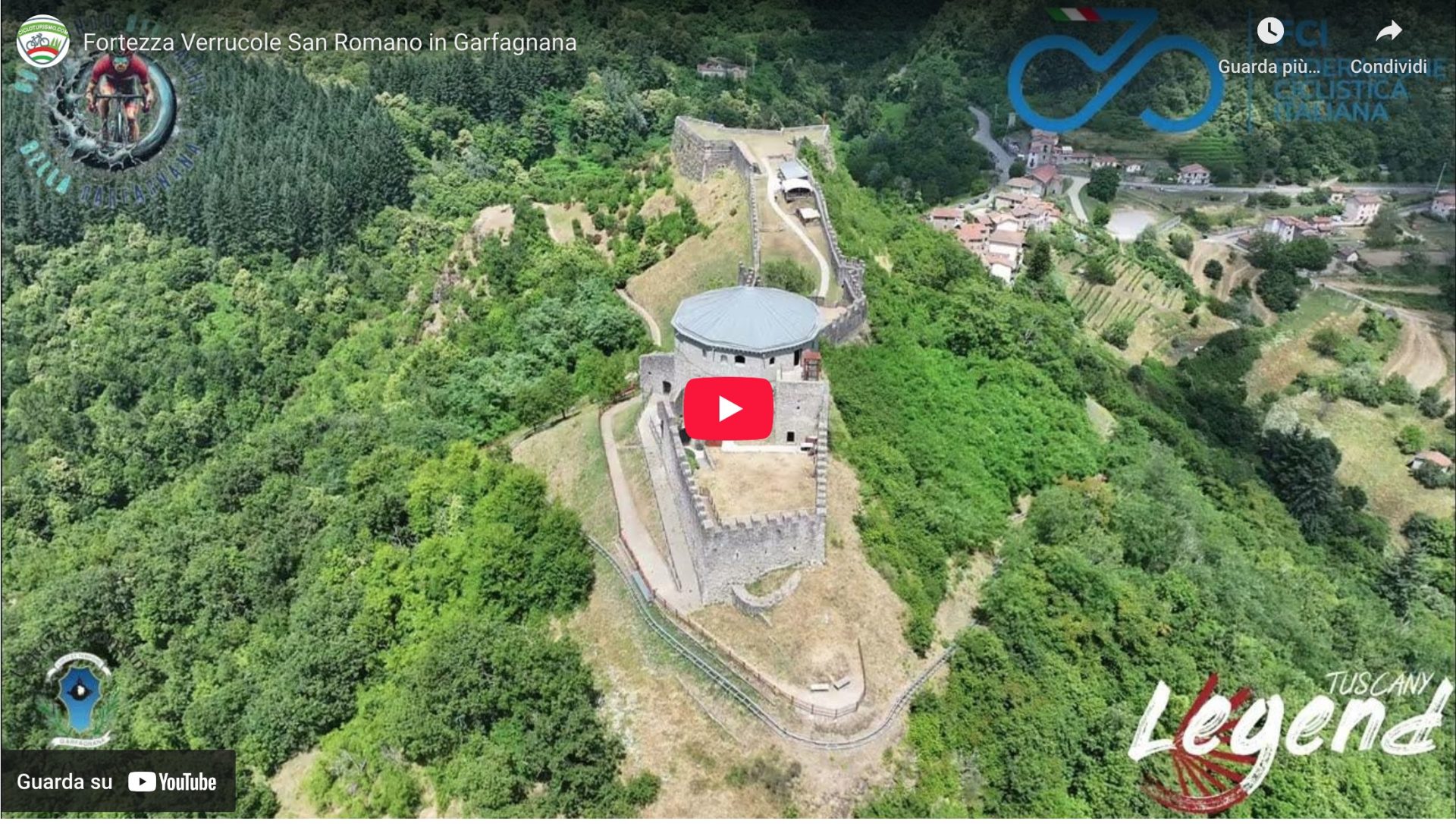 Fortezza delle Verrucole: pedalare nella storia, scoprire la Garfagnana